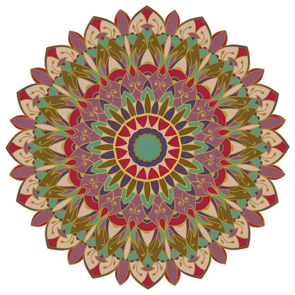 Vintage abstract mandala. — Stock Vector