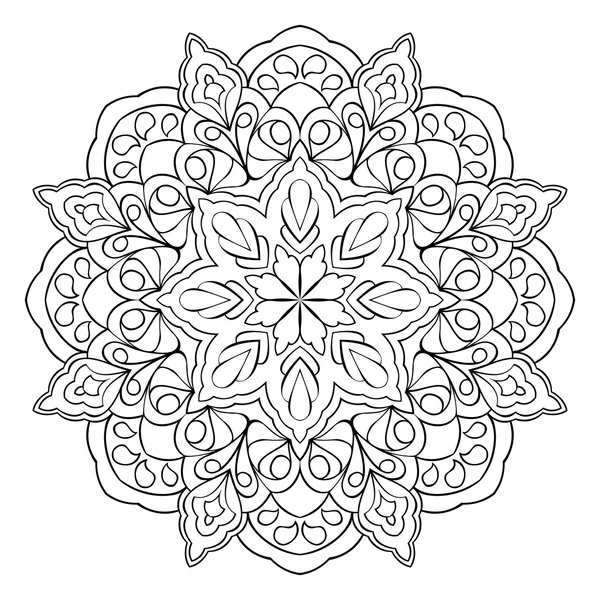 Mandala vector simple — Archivo Imágenes Vectoriales