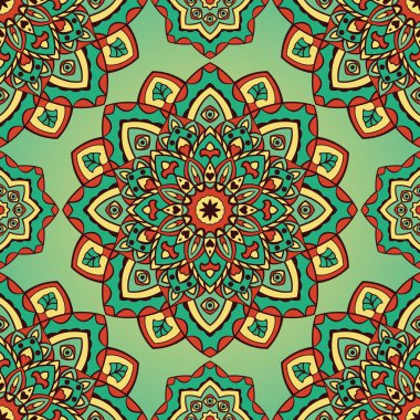 Mandalalar Vintage desen.
