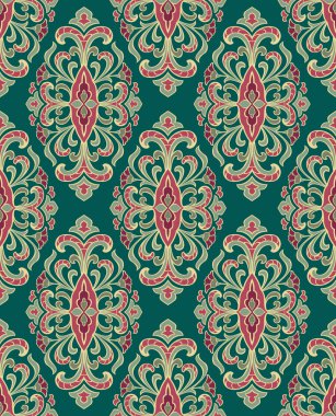 Çiçek yeşil süs. 