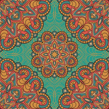 Mandalalar Vintage desen.