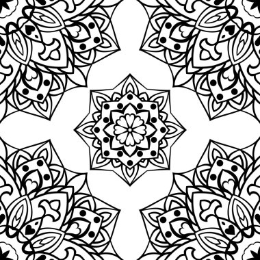 siyah ve beyaz desen.