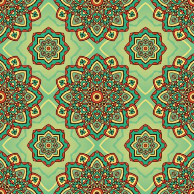 Mandalalar Vintage desen.