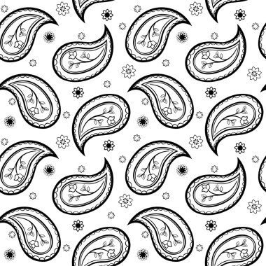 Süs çiçek Paisley. 