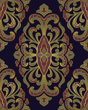 Şark halı için şablon. 