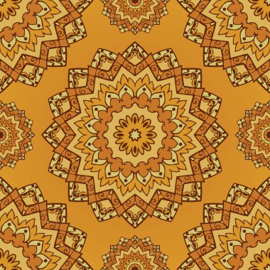 Vektör sarı desen.