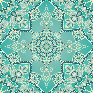 Vektör turkuaz deseni.