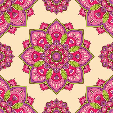 pembe vektör desen.