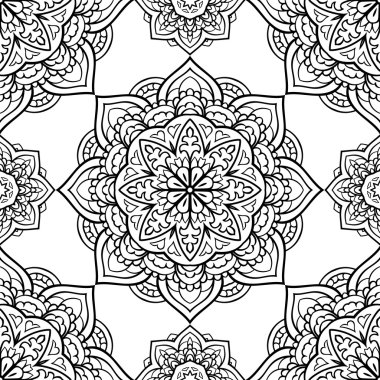 Doğu mandalalar paterni. 