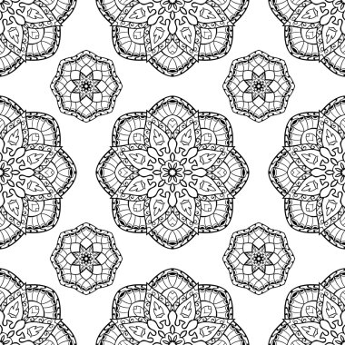 Mandalalar vektör desen. 