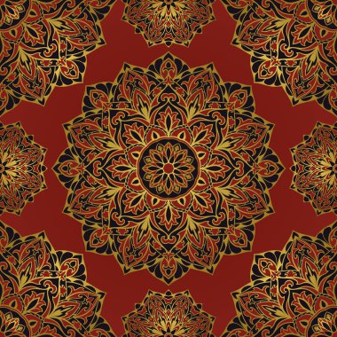 Karanlık Ortaçağ süsleme.