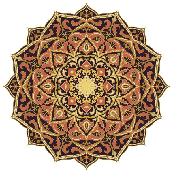 Vintage oryantal mandala. — Stok Vektör