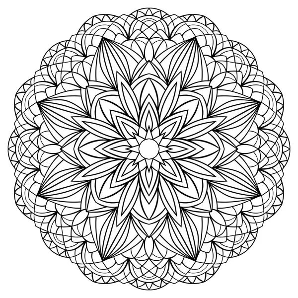 Mandala simple — Archivo Imágenes Vectoriales