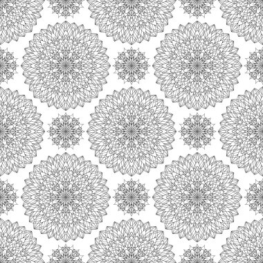 Yuvarlak süs veya Tekstil 