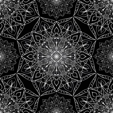 Mandalalar beyaz Ajur modeli 