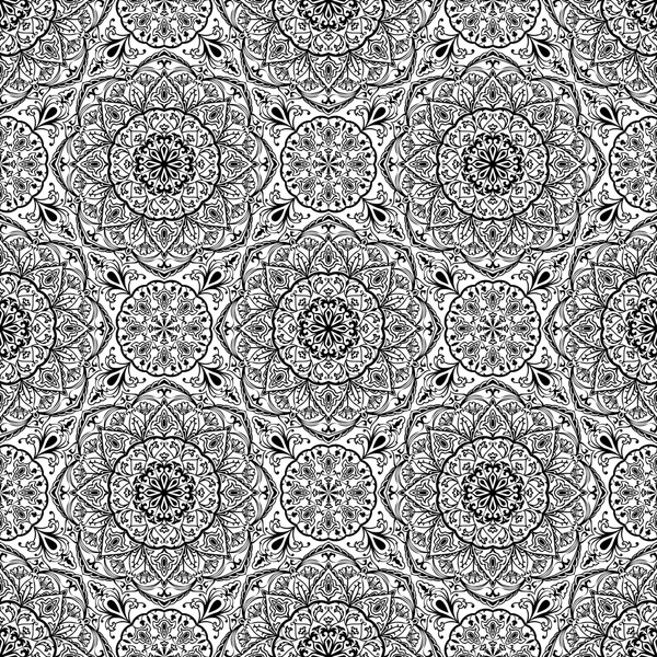 Estampado ornamental para alfombra . — Vector de stock