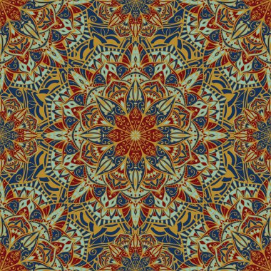 Oryantal zengin süsleme.