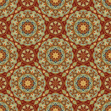 Stilize Ortaçağ desen.