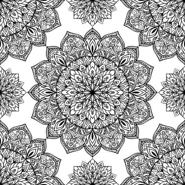 Modèle oriental de mandalas . — Image vectorielle