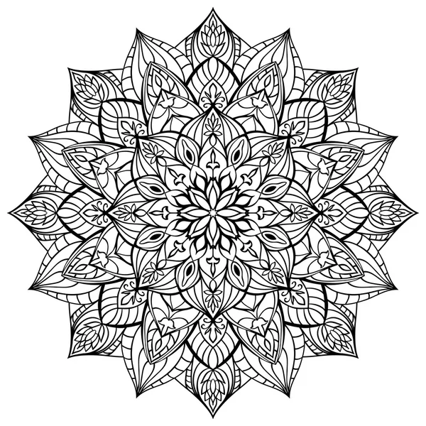 Geometrik vektör mandala.