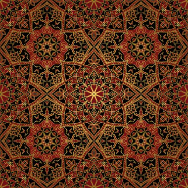 Dark, east, medieval pattern.
