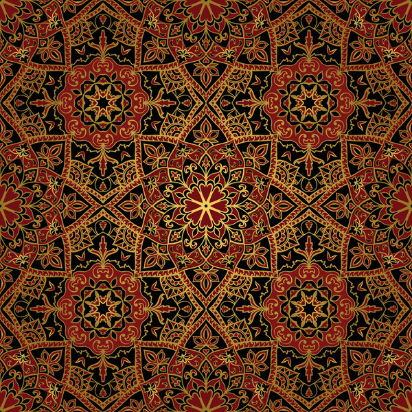 Dark, east, medieval pattern.