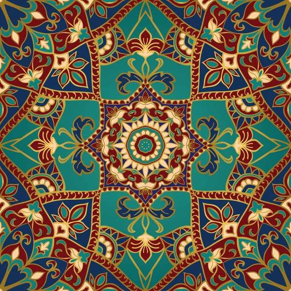 Patrón de mandalas para textil . — Vector de stock