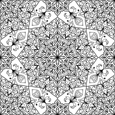 Kusursuz ortaçağ deseni.