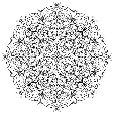 Kroki Barok süsleme.