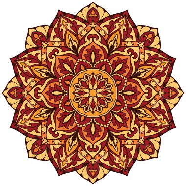 Yuvarlak tasarım unsuru.