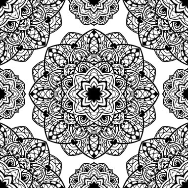 Soyut mandalalar süsü.