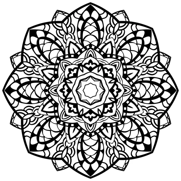 Vector, mandala abstracto . — Archivo Imágenes Vectoriales