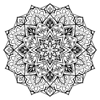 süs vektör mandala.