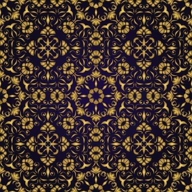 Altın süslü süsleme. 