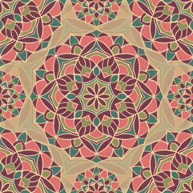 Vintage basit desen.