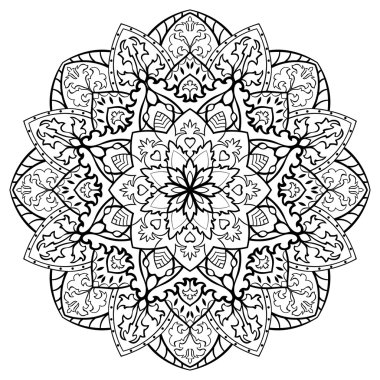 Doğu Telkari mandala.