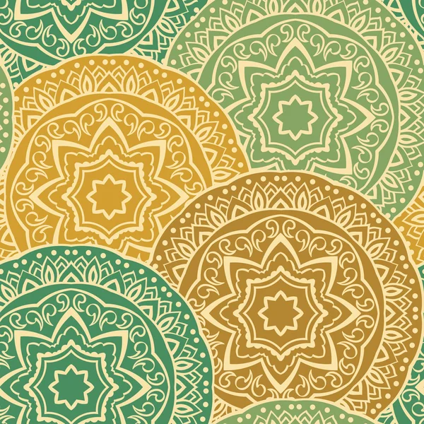 Ornement vintage de mandalas . — Image vectorielle