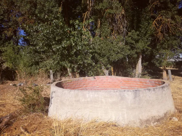 Νερό Για Την Άρδευση Του Αγρού Του Κέντρου Της Ιβηρικής — Φωτογραφία Αρχείου