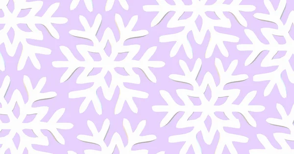 Illustration Winter Christmas Motif Poster Texture Light Background Big Snowflake — Stock Photo, Image