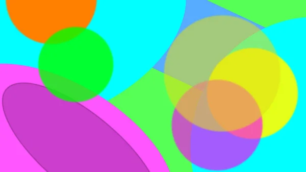 Illustration Geometriska Former Och Mjuka Färger För Bakgrund Abstrakt Pastelltoner — Stockfoto