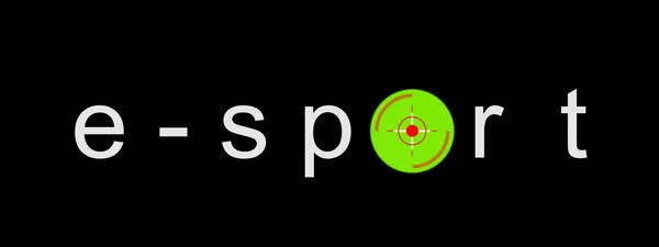 Esports also known as electronic sports, e-sports, or eSports.  Illustration. Night vision. Long Range Sniper Telescopes. Competition, video games between professional players.