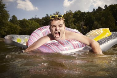 Deli adam şişme şişme rahatlatıcı