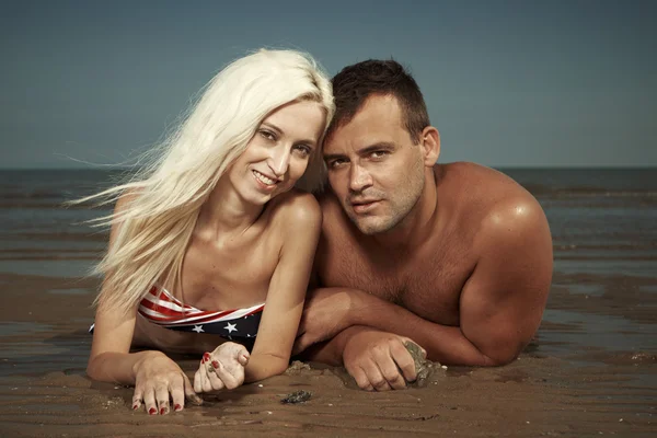 One soul, one body - summer love — Stock Photo, Image