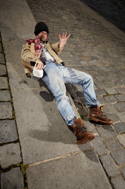 Kaldırımda döşeme