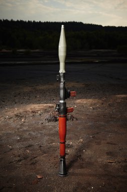 RPG rocket launcher clipart