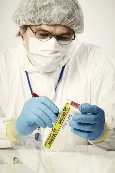 Dna sammeln - verpacken — Stockfoto