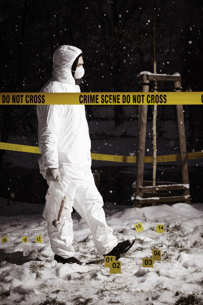 Frozen evidences - crime scene investigation