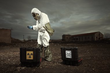 Asker alanında yapmak riskli işini kontamine alan üzerinde