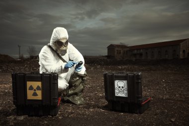 Afrer gibi bir nükleer savaş konumu test - yer