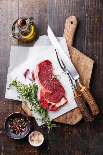 Raw fresh meat Ribeye steak